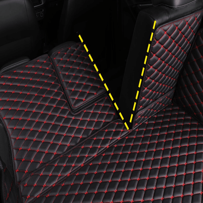 Tesla Black & Red Trunk Mat