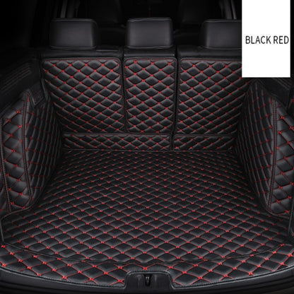 Tesla Black & Red Trunk Mat