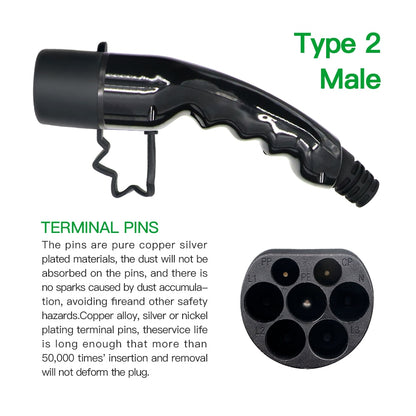 Type2 to Type2 Charging Cable 11kW